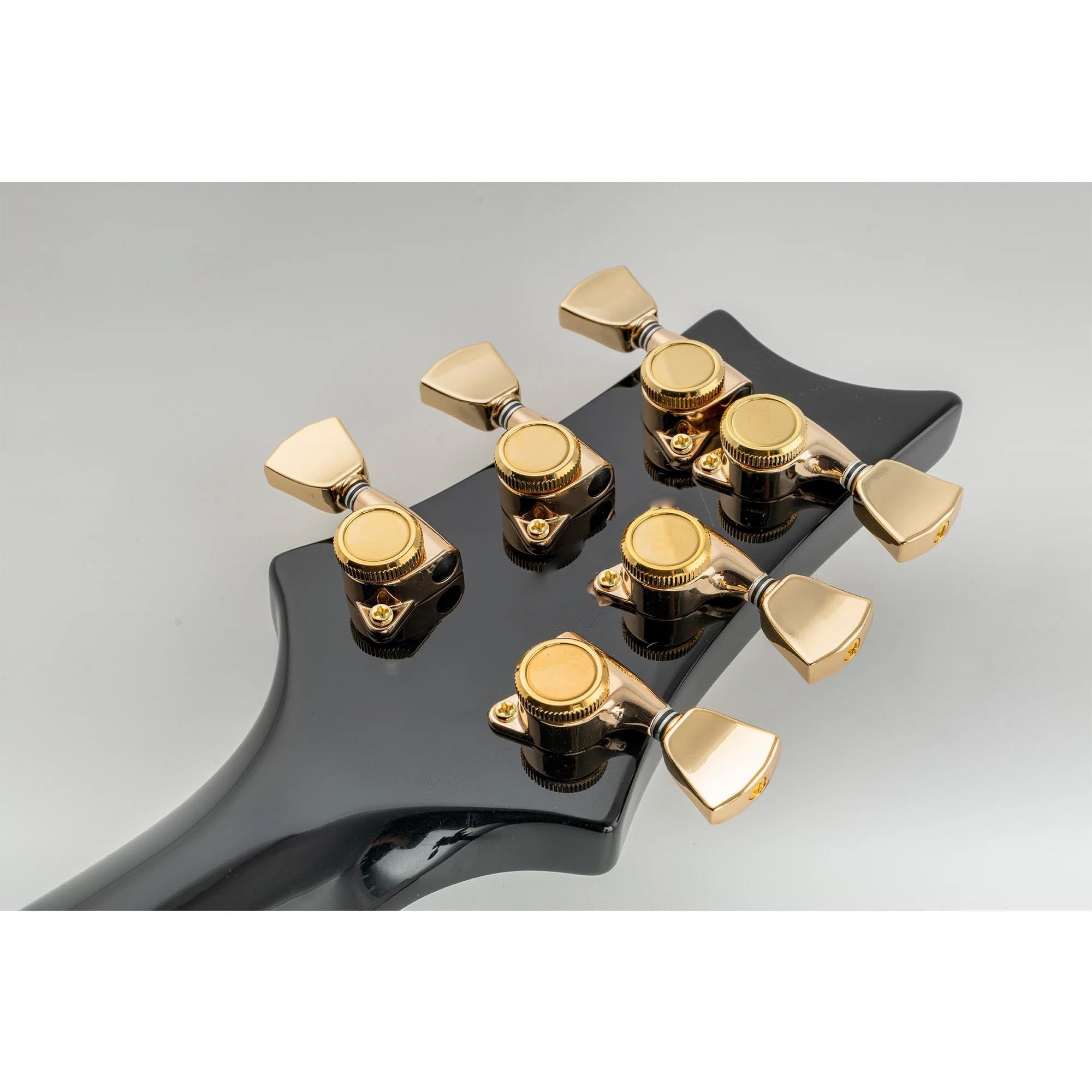 3R 3L Kołki Do Strojenia Gitary Akustyczna Gitara Elektryczna 3R3L 18:1 Stosunek W Pełni Uszczelnione Głowice Maszyn Blokujących Tunery Kołki Do Tuningu Klucze(Keystone Gold)