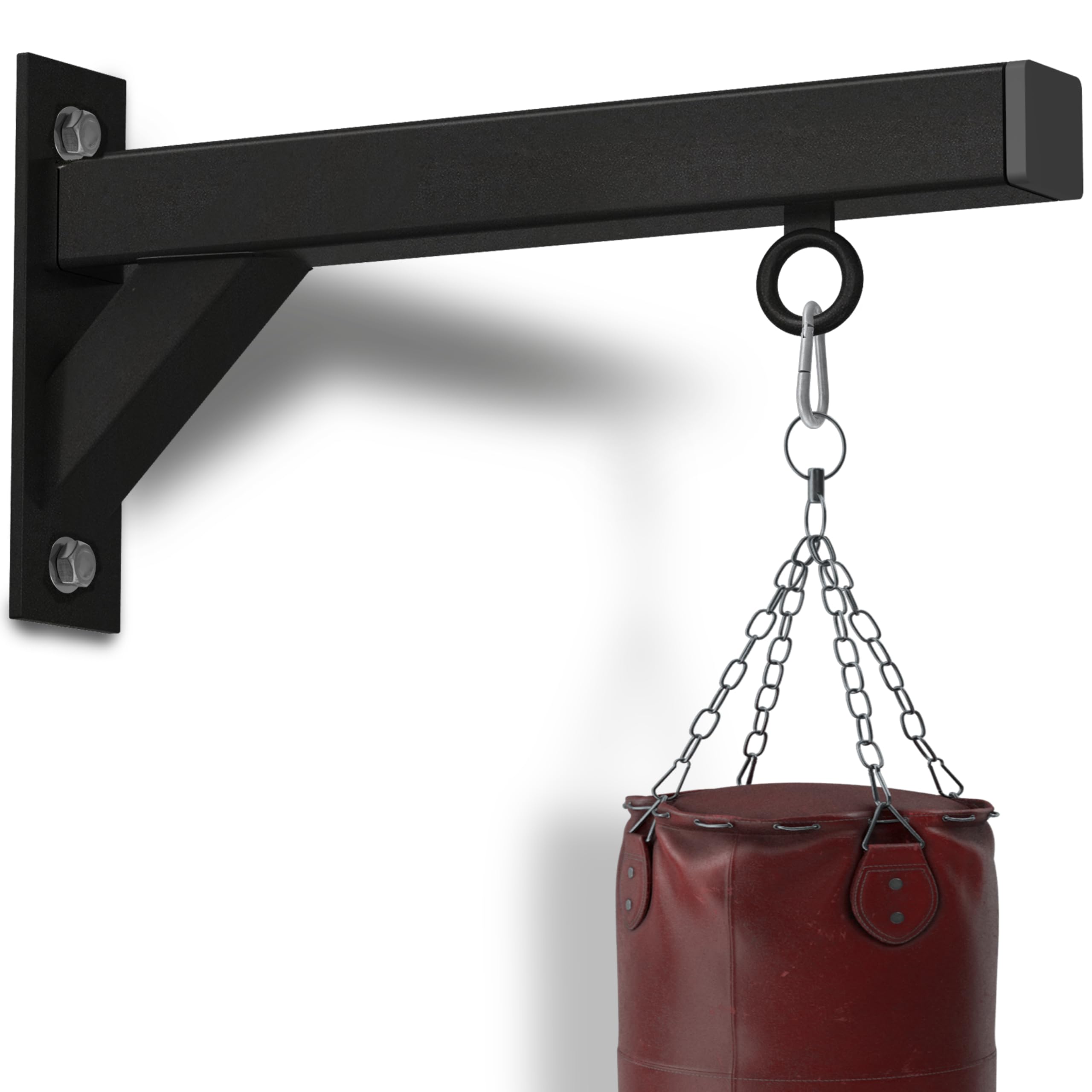 Senshi Japan Wall Mounted Punch Bag Bracket, Easy Install Hanging Design, Holds up to 500 KG, Outdoor Punch Bag Hanger Hook For Outside & Boxing Gyms (50 cm Easy Install Bracket)