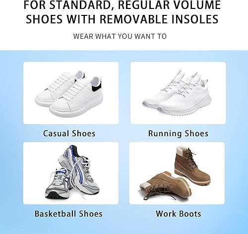 Miniatura 6 de FEELLIFE Plantillas para aliviar la fascitis plantar para pies planos, plantillas ortopédicas para dolor de pies y talón hombres 4-4 12mujeres 6-6 12