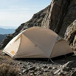 Barraca de Camping 2 Pessoas, Dupla Proteção! Design Esférico Estável e Impermeável 3000mm para Aventuras ao Ar Livre.