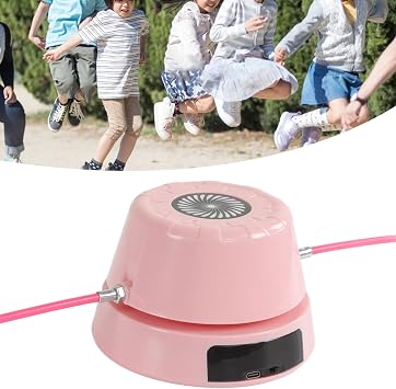 Electronic Fitness Jump Rope, Smart Rope Jump Machine with Remote Control, Automatic Intelligent Count Electric Skipping Machine for Family Friends