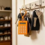 3PCS Cute Mini Calculator Keychain,Portable Calculator Keychain Small Calculator for Office,School(3PCS)