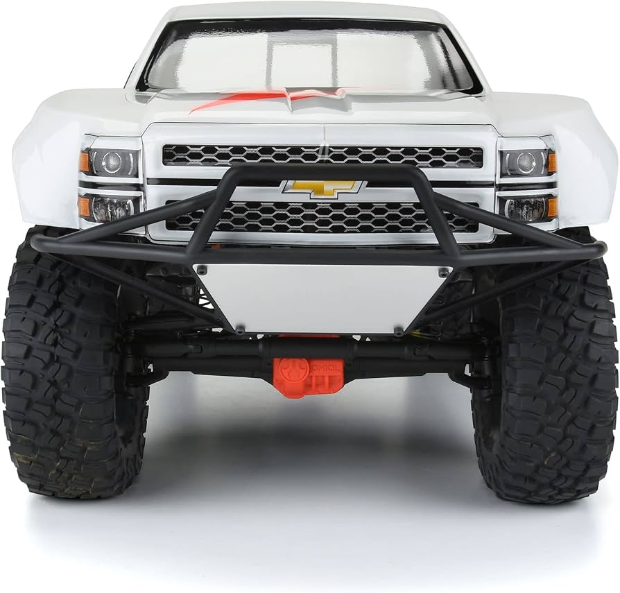 Carrozzeria Trasparente Pre-tagliata Pro-Line 2007 Chevy Silverado Per Desert Racers