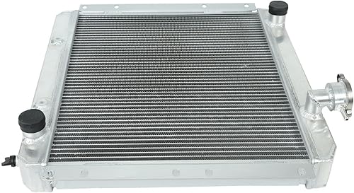 Miniatura 2 de VOWAGH Radiador de aluminio de 3 filas compatible con Toyota Land Cruiser 1958-1984 3.9L 4.2L FJ40 FJ45 Series L6