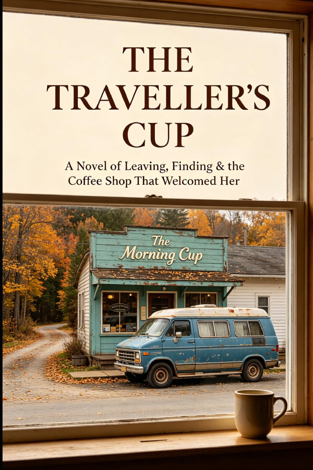 THE TRAVELLER'S CUP: A Novel of Leaving, Finding & the Coffee Shop That Welcomed Her: A Women's Circle Crossover (Cross Series Novellas)