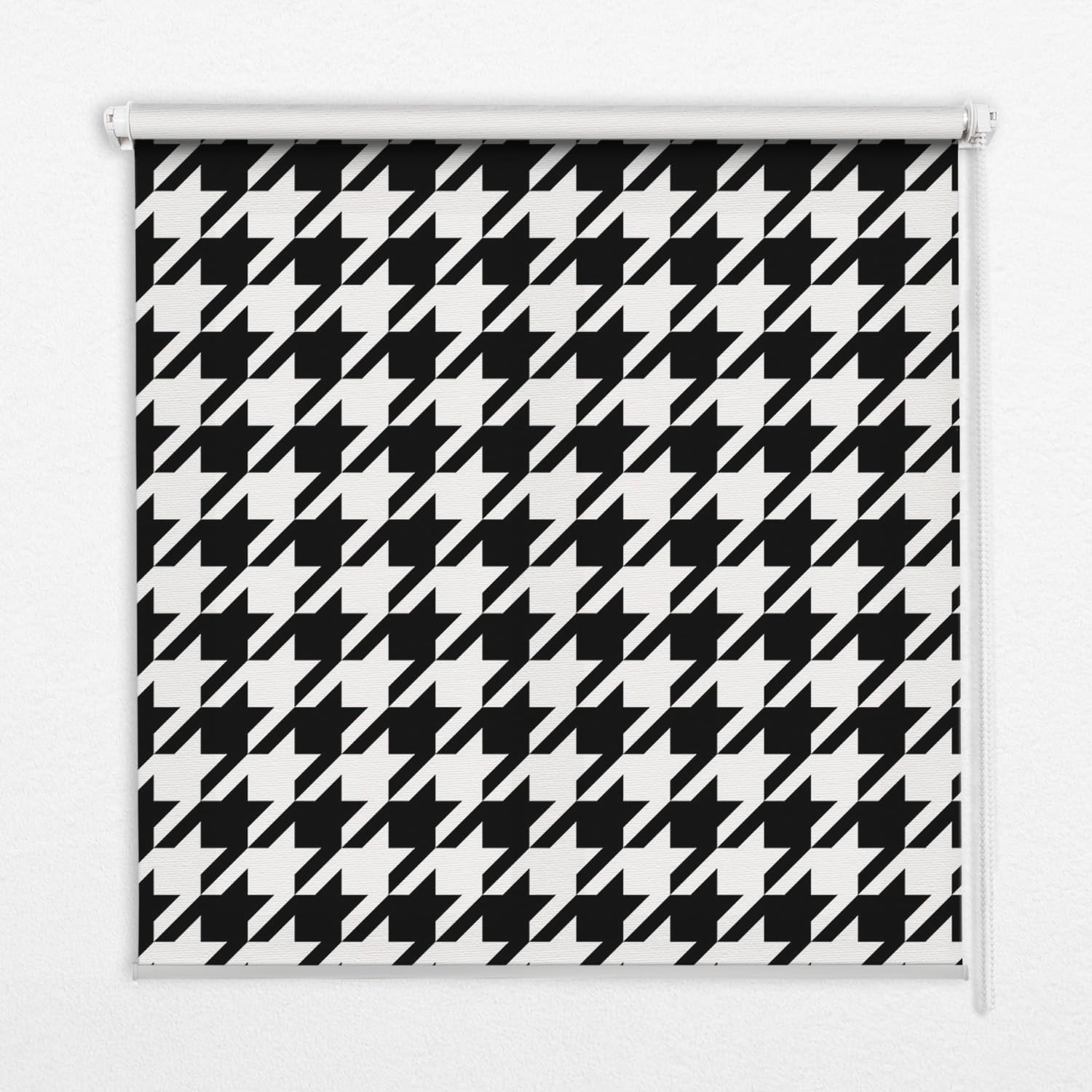 Store enrouleur perméable 50x50cm à motif géométrique sans perçage Tulup
