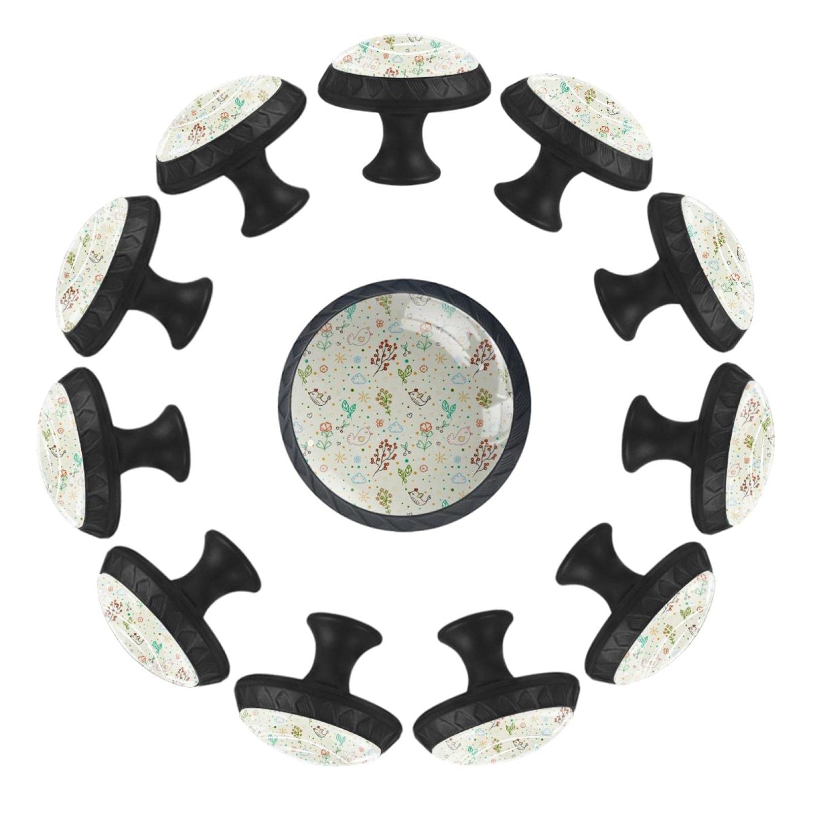 Bouton de meuble enfant oiseaux déco crèche et chambre de jeu