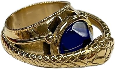 costumebase WHEEL OF TIME Aes Sedai RING channeler ouroboros snake props mage the wizard US Size 10