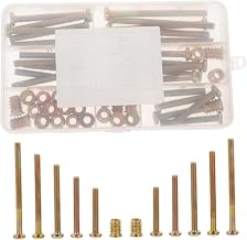 HOLIDYOYO 1Juego Tuercas Atornillables con Brida Muebles Kit de Inserciones Roscadas Varios Instalación de Madera y Electrónica