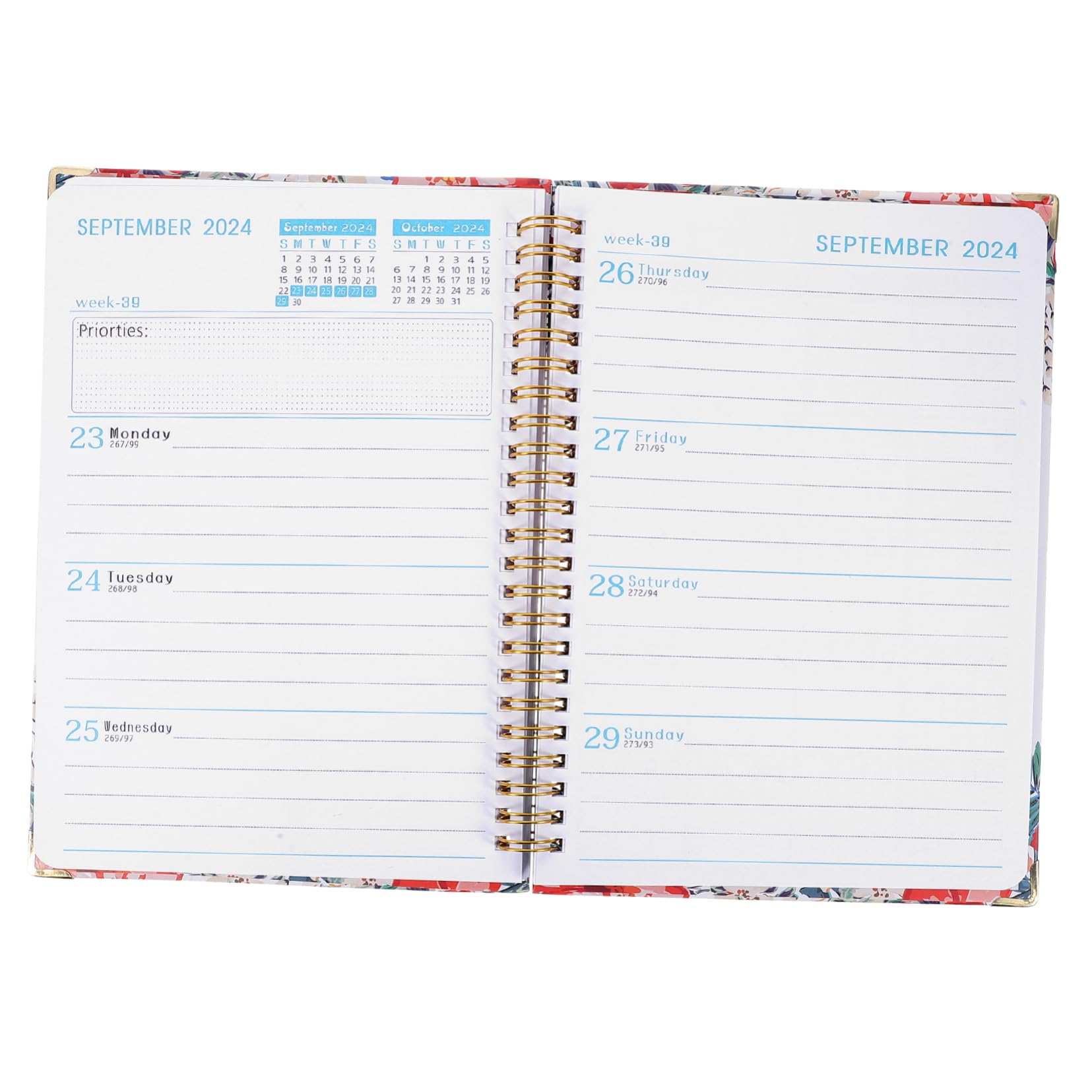 Lurrose 3stücke Office Planner Buch Academic Notizbuch Tragbarer Organizer Für Haushalt Und Büro Für Schüler Und Berufstätige Hochwertiges Design Seiten Für Planung Und Notizen