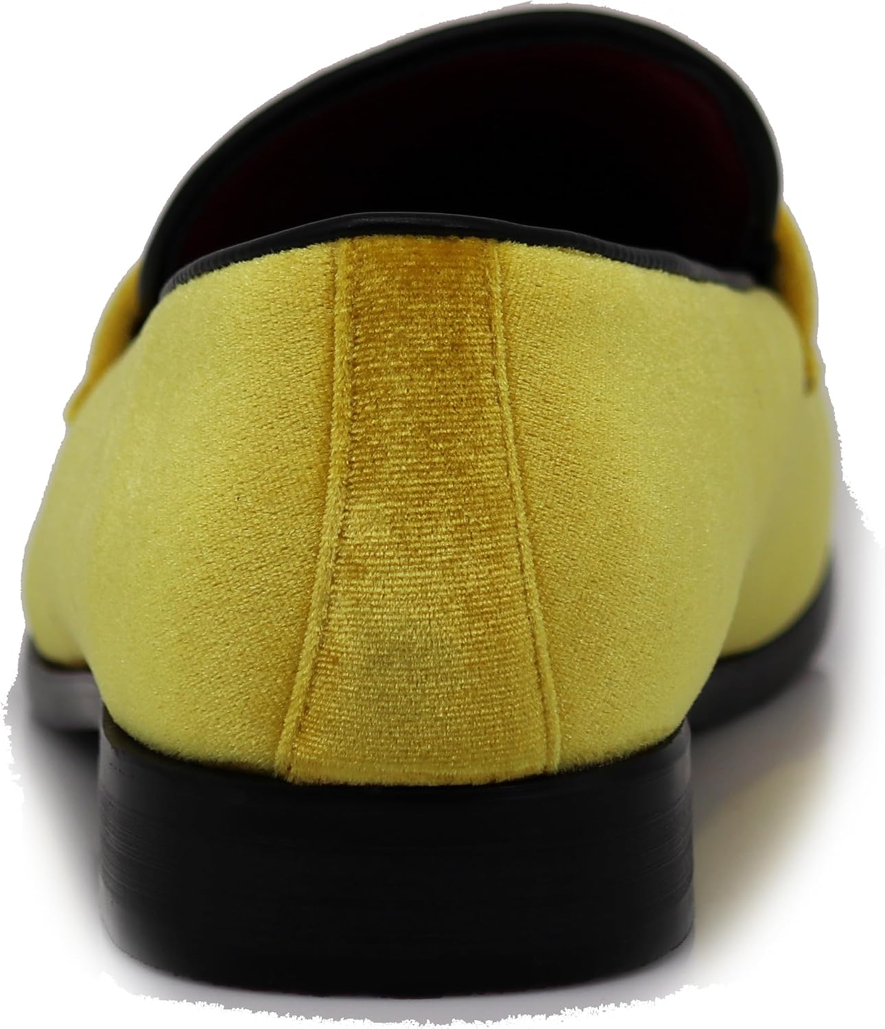 Enzo Romeo Plum05 Men's Dress Loafers Elastic Slip on with Buckle Fashion Shoes