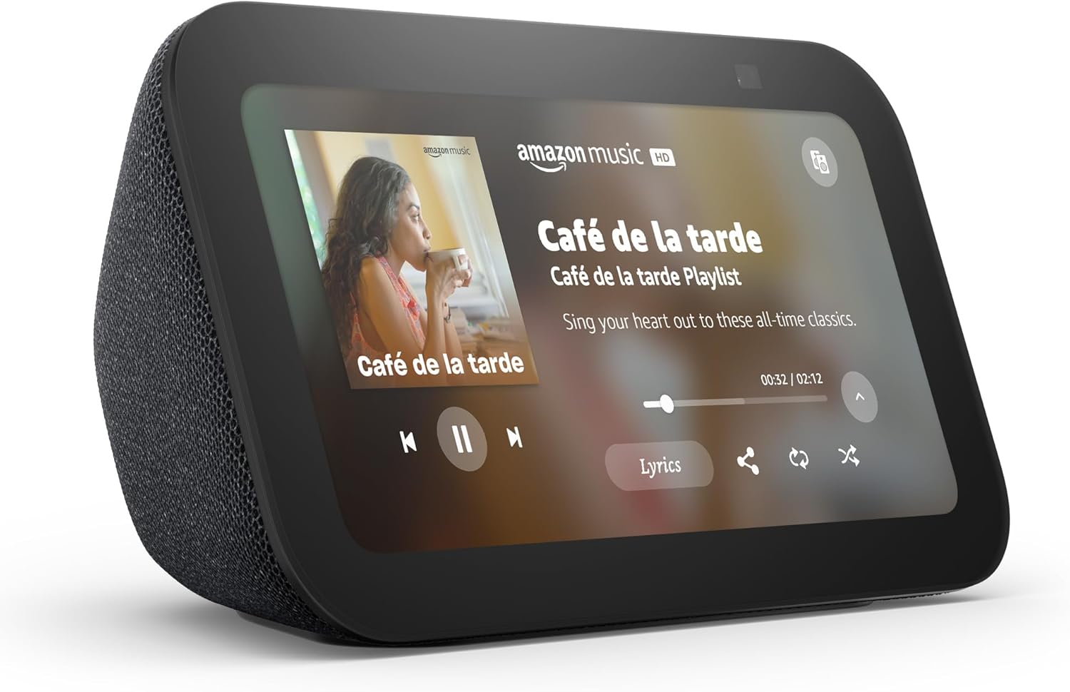 Amazon Echo Show 5 (3.ª generación, modelo de 2023), Pantalla inteligente con Alexa+ - Vista 2