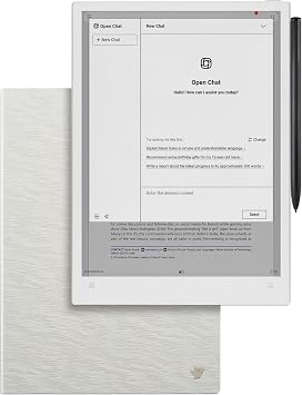 iFLYTEK AINOTE 2 Bundle with Sandy Protective Folio Case, Ultrathin 4.2mm Paper Tablet, 10.65" AI Note-Taking Tablet with Pen, 16-Language Transcription,Google Play Compatible