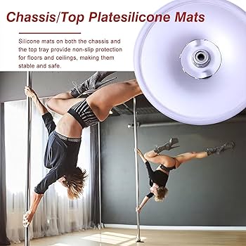 Menuet メヌエットpolewear Shishi ポールダンス Amazon.co.jp: ポールダンスポール回転/静的ダンスポール、ポータブル