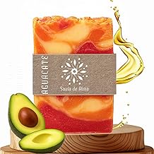 Artisan and Vegan Avocado Oil Soap - Natural, Facial, Hand and Body Soap Bar | Moisturizing, Nourishing and Biodegradable | Made in Spain | 100g (1, Avocado)