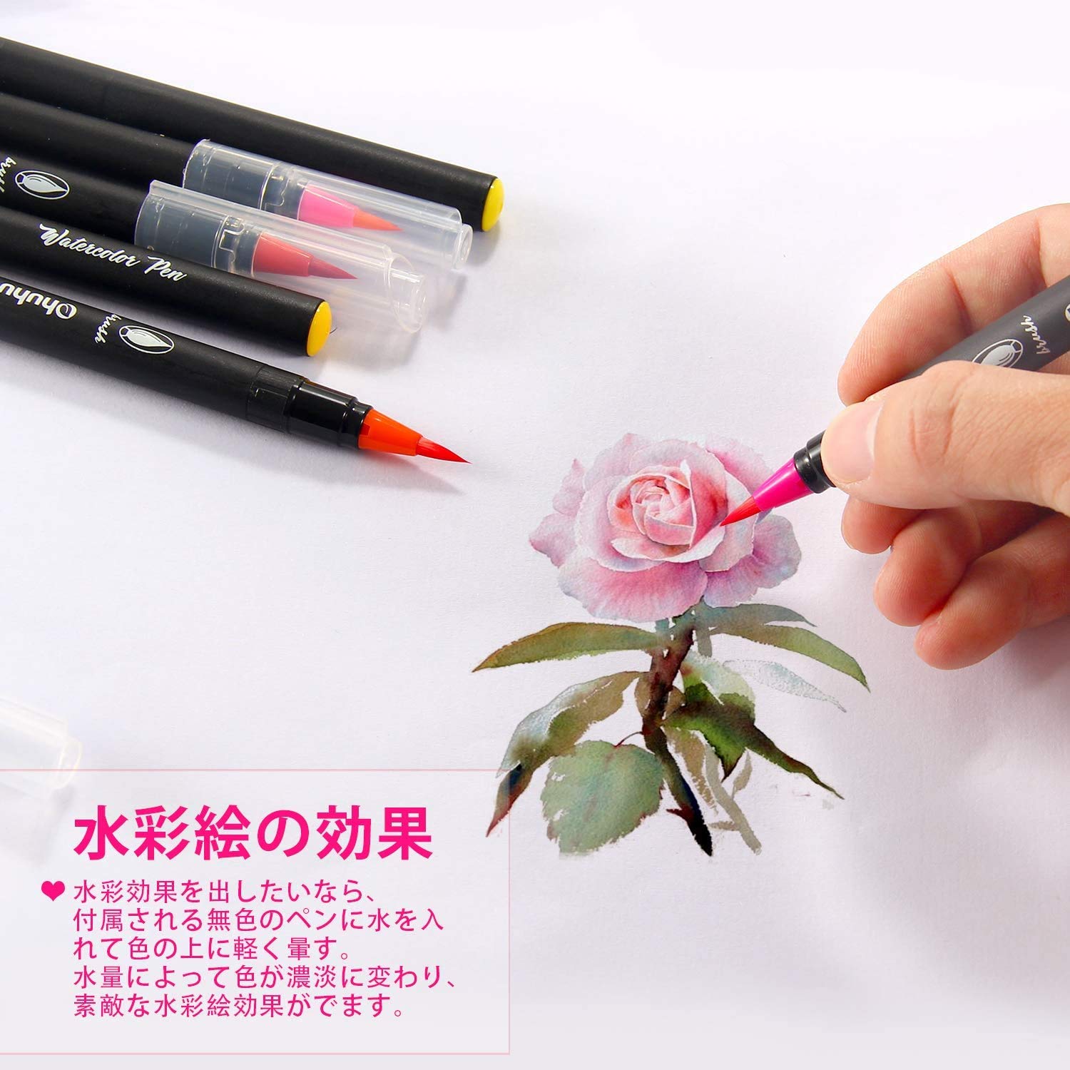 注目の カラー 筆ペン 水彩ペン 水ペン2本 水彩毛筆48色 Ohuhu セット 収納ケース付き 画材 学習教材 子供 透明 レタリング 水彩画 水性 水彩筆 マーカー Tebingtinggiperangicovid19 Tebingtinggikota Go Id 注目の カラー 筆ペン 水彩ペン 水ペン2本 水彩毛筆48色 Ohuhu セット 収納ケース付き 画材 学習教材 子供 透明 レタリング 水彩画 水性 水彩筆 マーカー Tebingtinggiperangicovid19 Tebingtinggikota Go Id