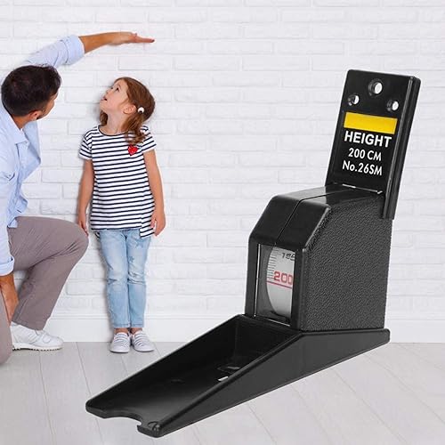 Miniatura 2 de Escala de pared de medición de crecimiento de altura, cinta métrica de altura montada en la pared, medidor de medición de altura portátil para