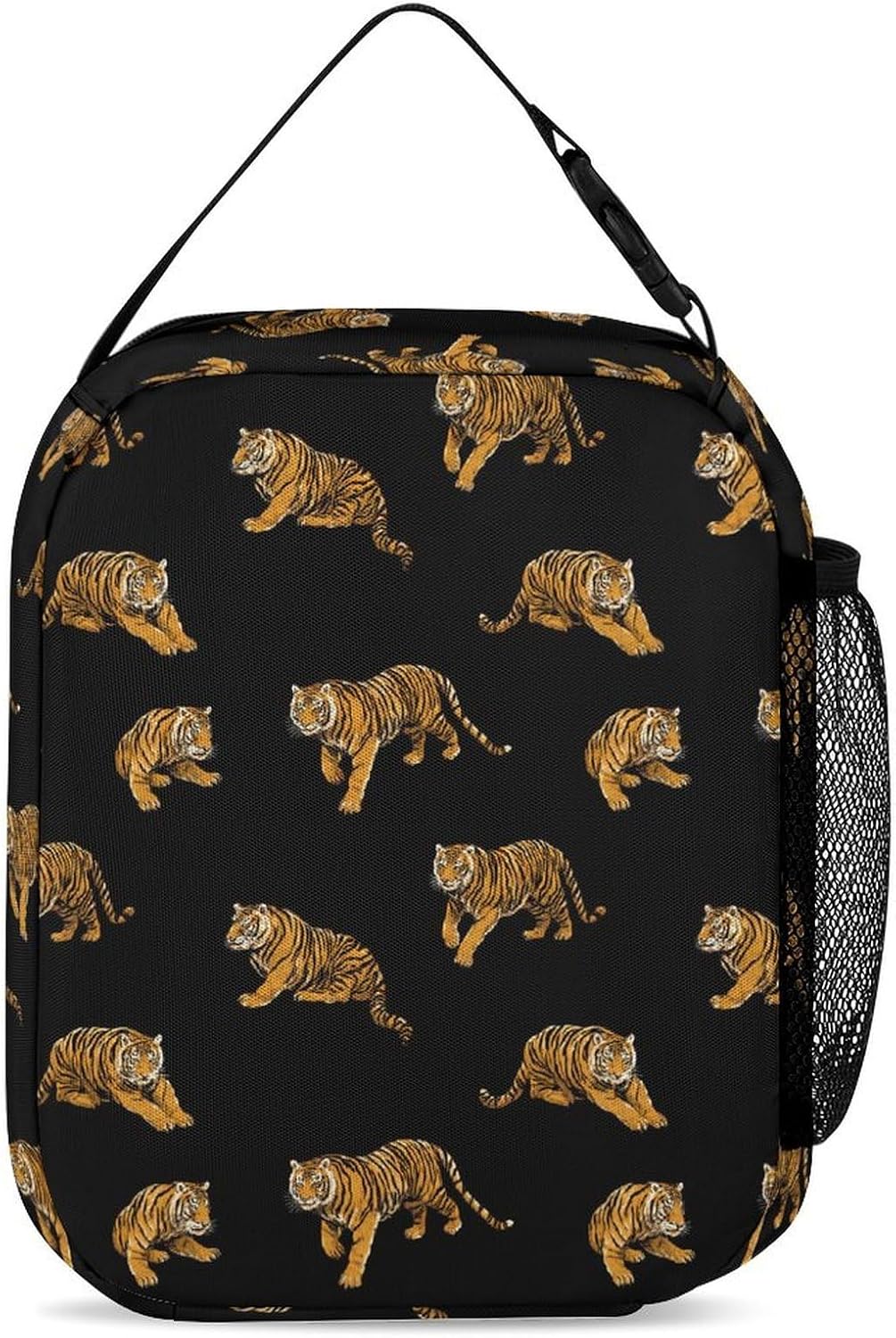 Tiger Pattern Novelty Backpack Set with Lunch Bag Pencil Cases image 5