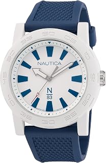 N83 Men's N83 Ayia Triada Blue Wheat PU Fibre Strap Watch (Model: NAPATF201)