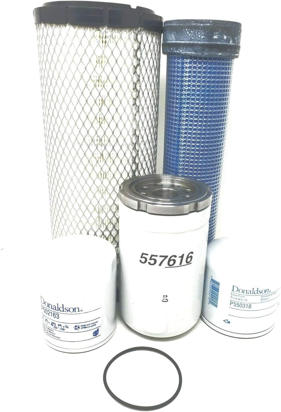 CFKIT Maint Filter Kit Compatible with Kubota SVL75-2 (SN 26157 & Below) Skid Steer Loaders