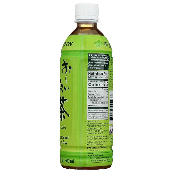 Ito En, Tea Green Japanese Oi Ocha Unsweetened, 16.9 Fl Oz 3