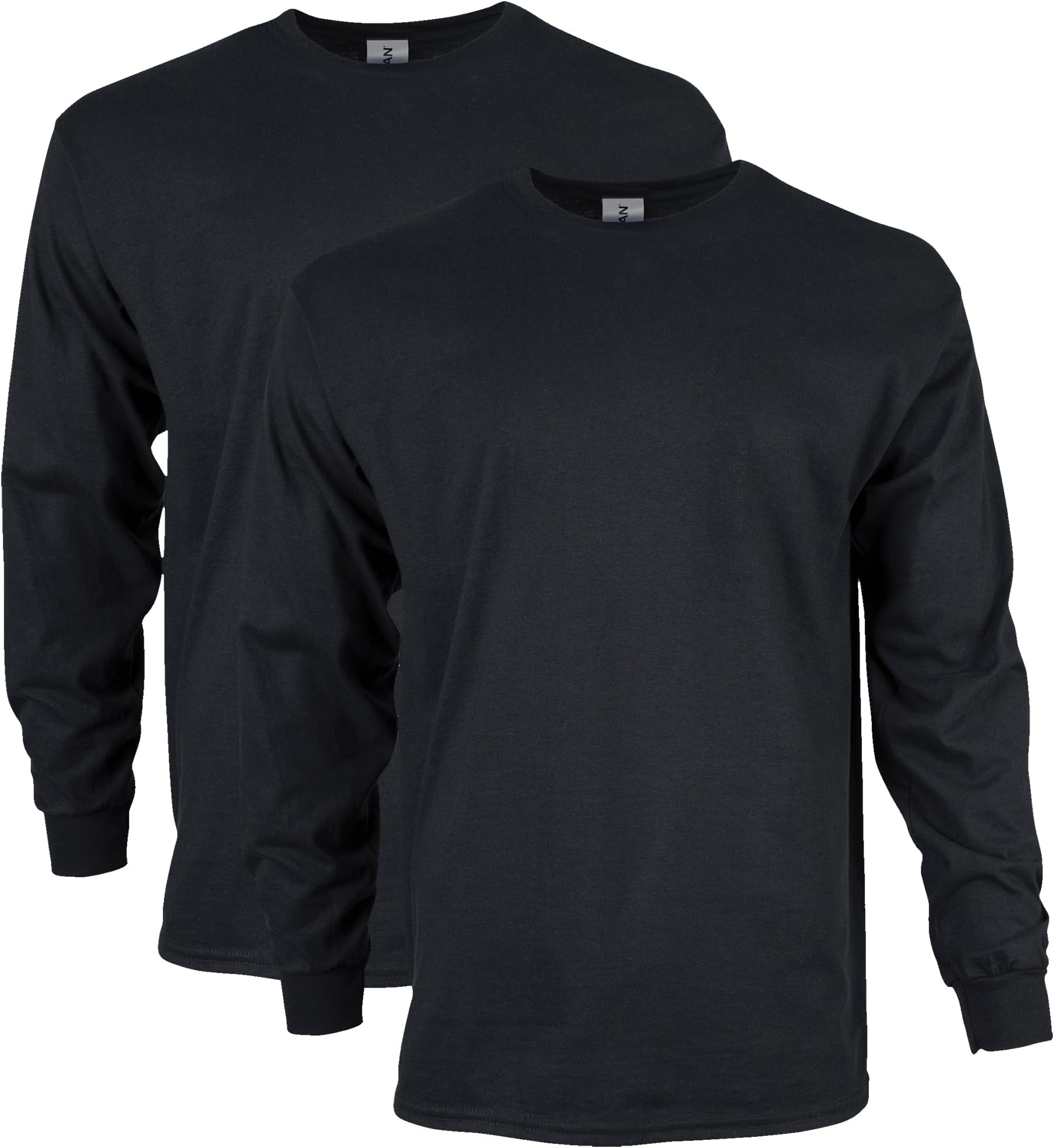 Gildan Men's Ultra Cotton Long Sleeve T-Shirt (Pack of 2)