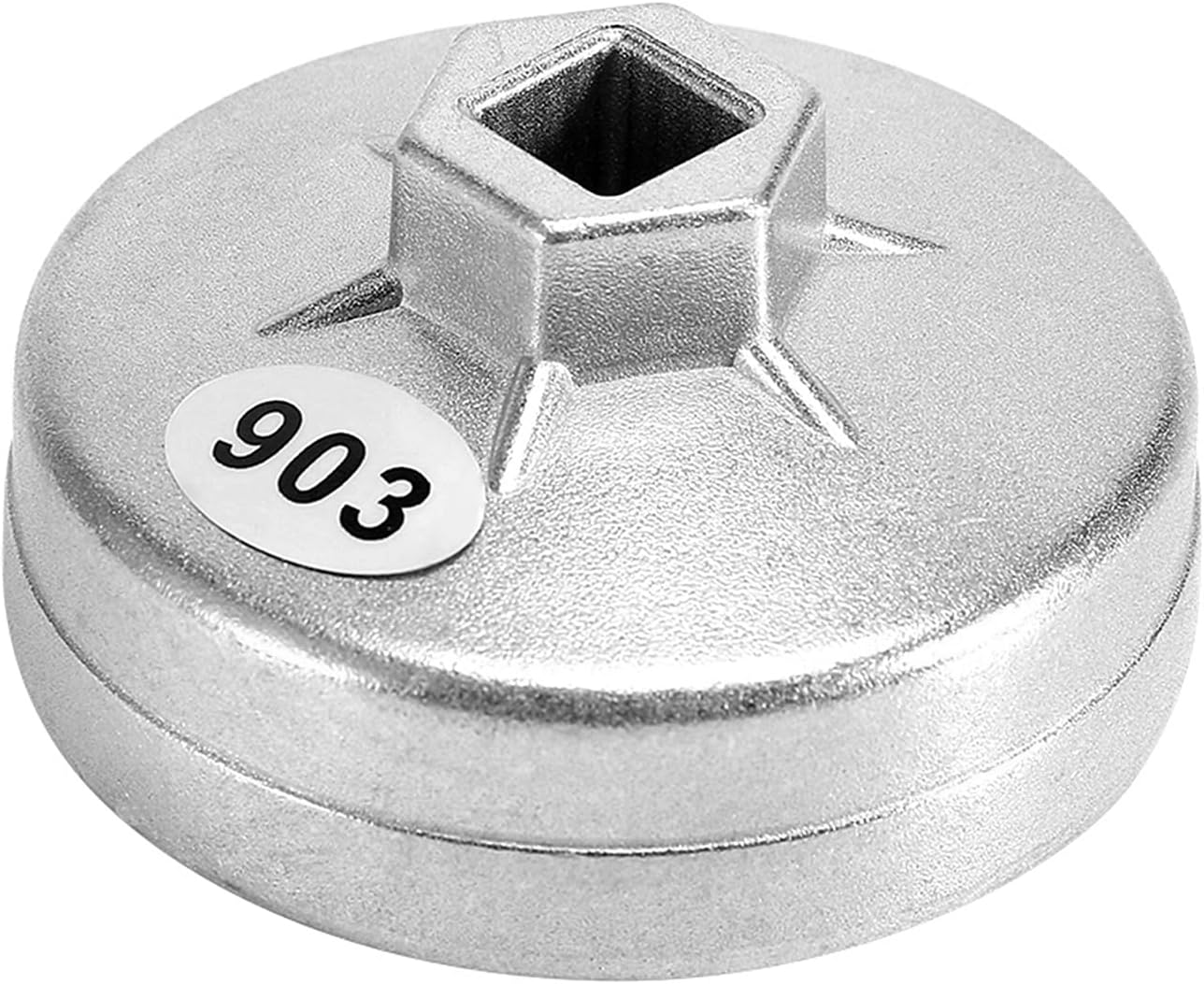 KS Tools Chiave Per Filtro Olio 3/8 - SW 21 Mm, Per VW, Mercedes, Porsche, BMW, Audi, Opel, Colore Nero - Foto 2