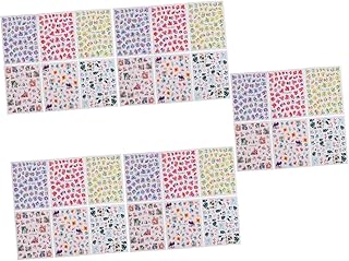 FRCOLOR 30 Folhas De Adesivos De Flores Secas Para Unhas Adesivos 3D Acessórios De Esmalte Decalques De Unhas Flores Secas Para Decoração Enfeites De Unhas Arte De Unhas Adesivos