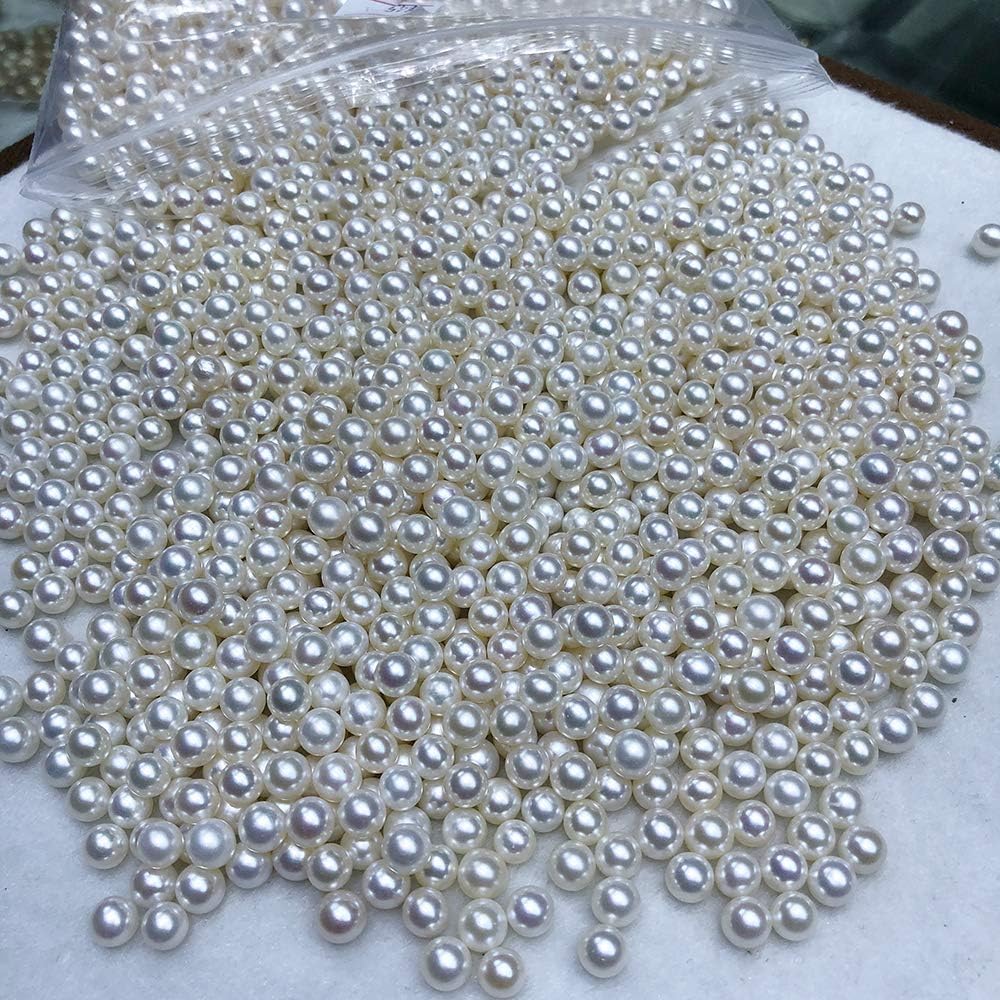 Sooyee Art Faux Pearls 1700-Pcs Loose Beads no Hole 1.1 Lbs (8mm,Ivory) for Vase Fillers, Table Scatter, Wedding, Birthday Party Home Decoration - Image 8
