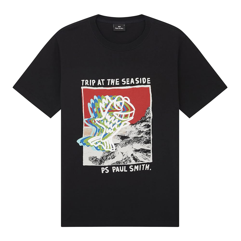 Amazon.com: PS by Paul Smith Mens REG FIT T-Shirt Seaside Amazon.com: PS by Paul Smith Mens REG FIT T-Shirt Seaside