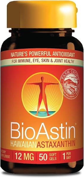 Nutrex BioAstin Hawaiian Astaxanthin 12mg Supplement