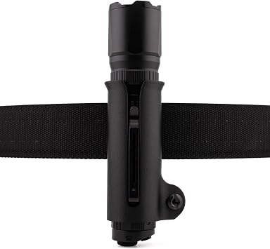 Flashlight Holster for Fenix TK20R V2, Belt & MOLLE Compatible, Quick Access Carry, Fine-Tunable Retention, Fits 1.5" to 2" Belts