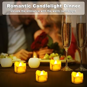 12 Candele Tealight A LED Tremolanti Senza Fiamma, Luci Elettriche Per Decorazioni Di Matrimoni Compleanni E Natale Luce Calda 90839191