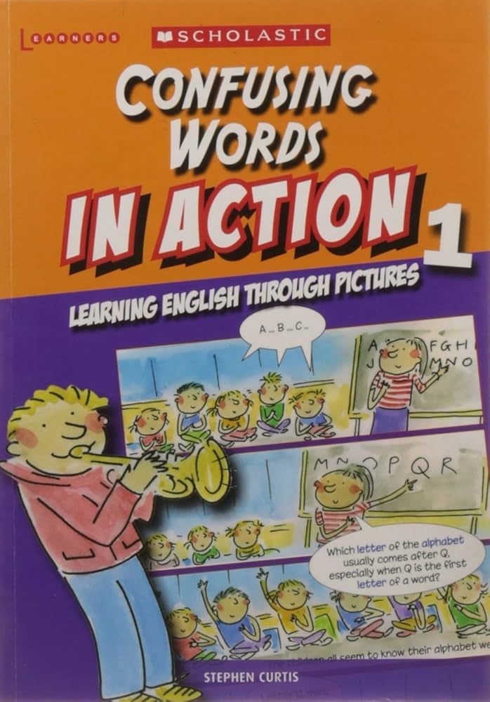 語学・辞書・学習参考書 Fiction in Action  Whodunit Amazon.com: Confusing Words In Action Through Pictures 1 (Japanese