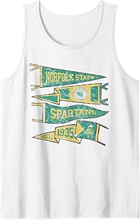 Norfolk State University Spartans Distressed Pennants Tank Top
