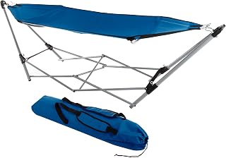 Lavish Home 80~OUTHAM~BLU Portable Hammock with Stand  Blue - Compare price
