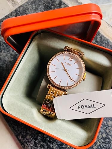Fossil Women Tillie White Dial Rosegold Band Quartz  display picture 2