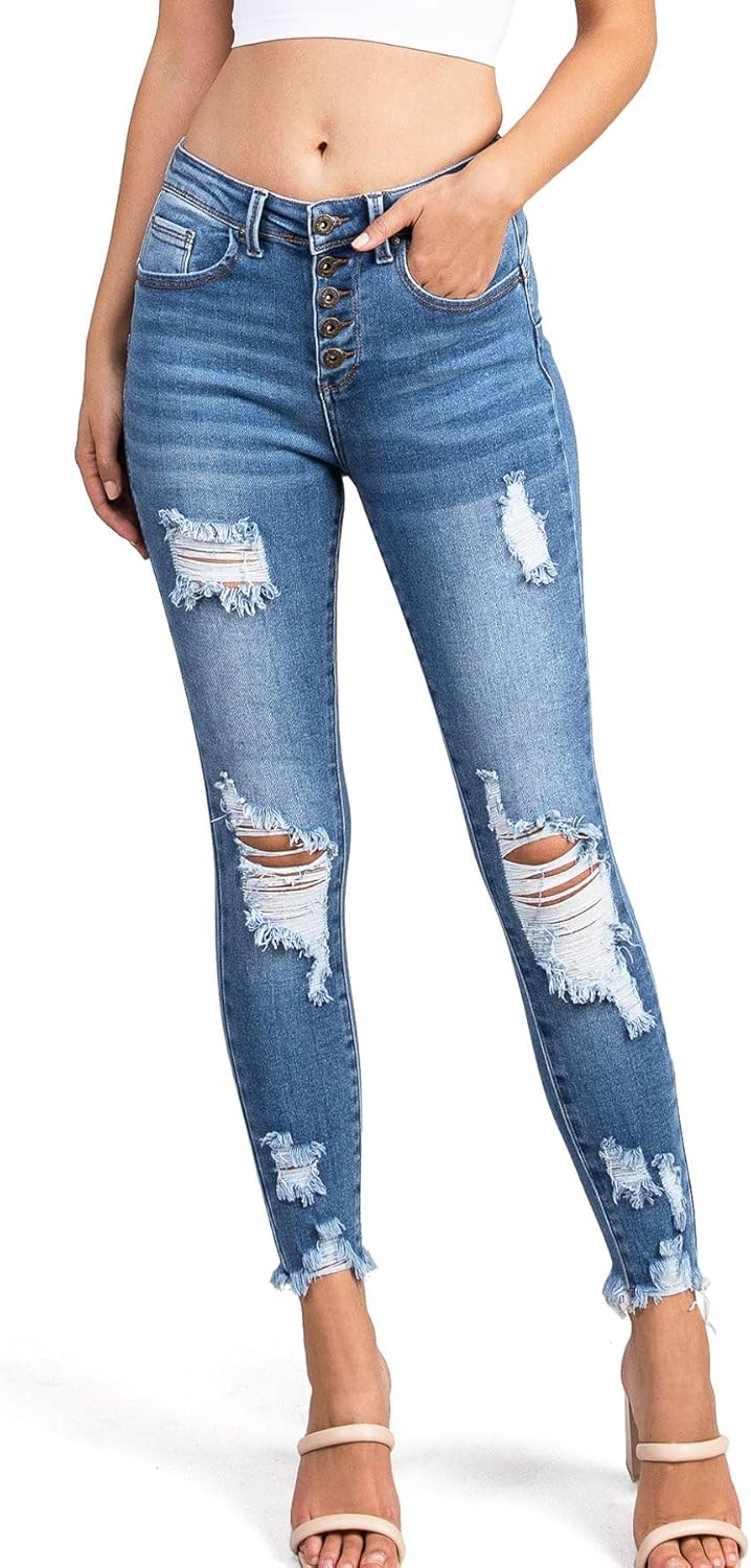 Distressed Skinny Jeans, Mechanical