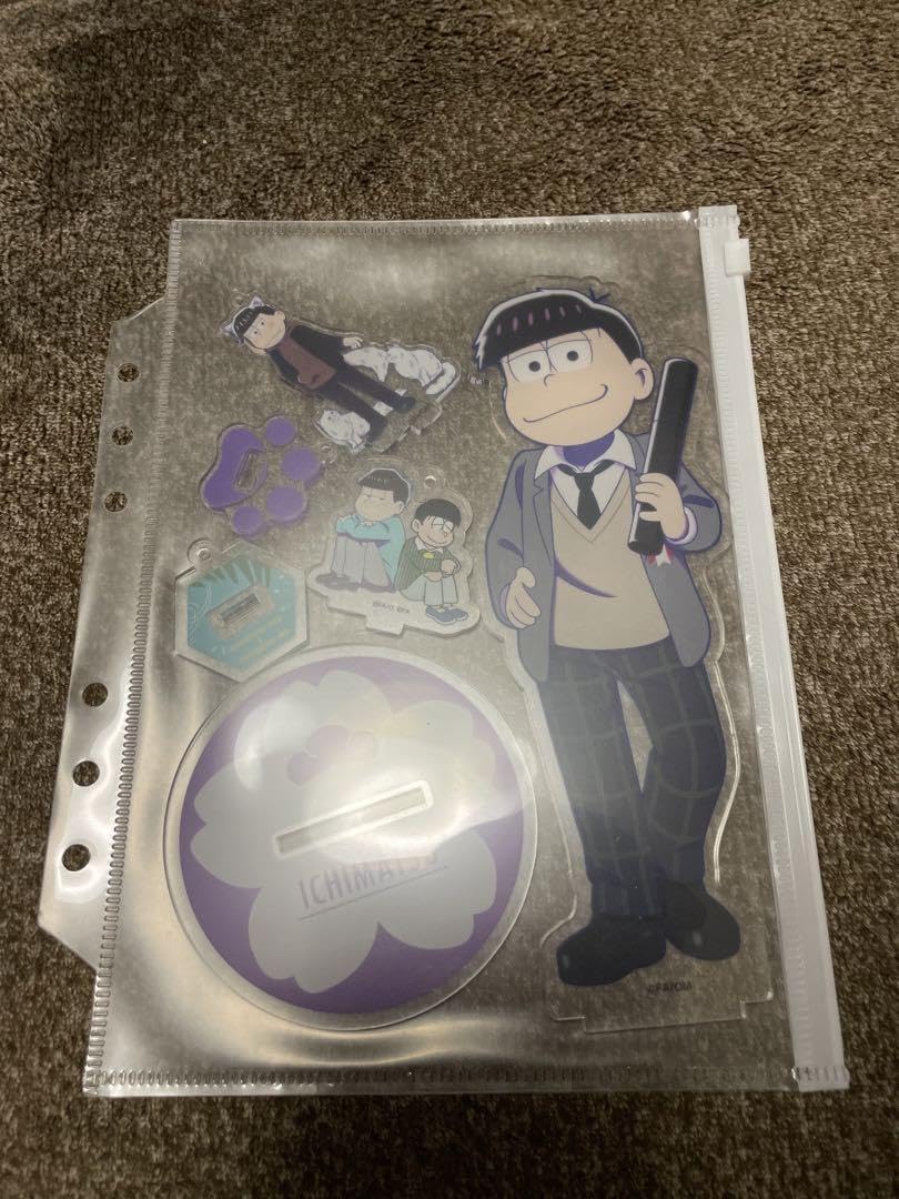Amazon.co.jp: おそ松さん 松野一松アクリルスタンド 5点