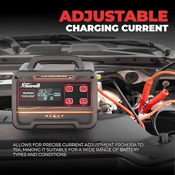 Banshee 12V Battery Charger With 75AMP ENGINE START...