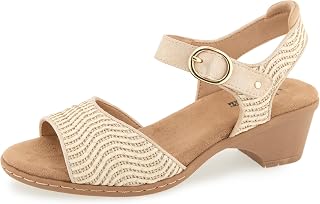 JBU Women's Jule Casual Ankle Strap Wedge Sandal