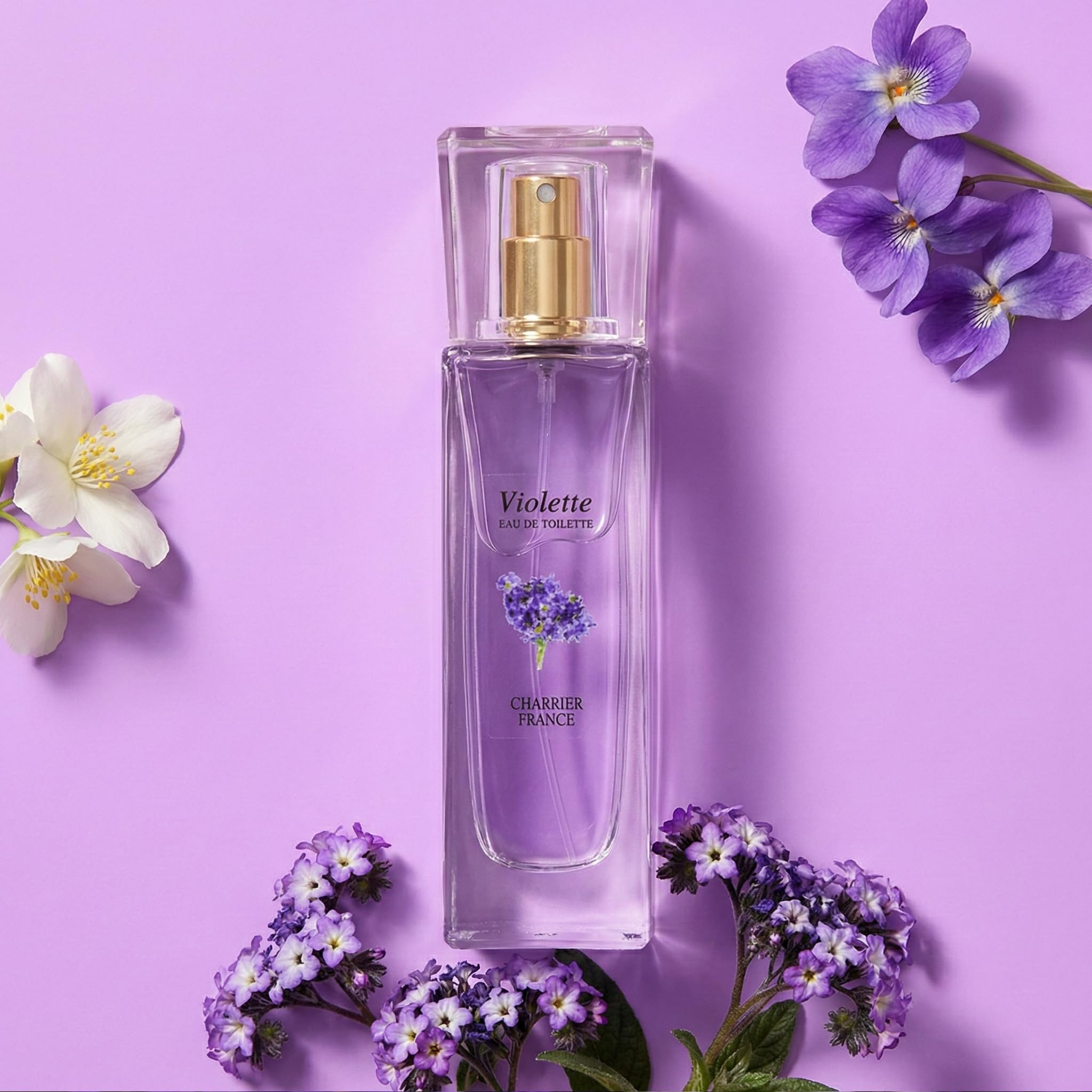 Charrier Parfums Spoof zapachy seria produktów Provence Spray, woda toaletowa fiołki, 30 ml