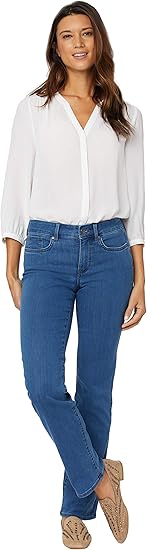 NYDJ Women's Marilyn Straight Denim Jeans
