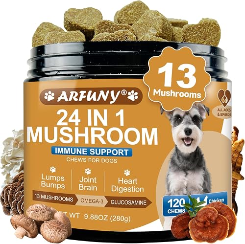 Mushrooms herbal supplement