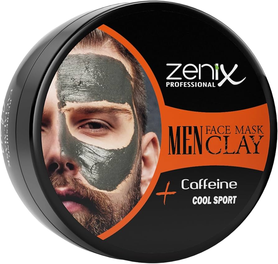 パック・フェイスマスク FIERTE SOIGNEConcentrateFacial Mask 100g Zenix Men's Face Masks with Clay Treatment | Refreshing Face Care