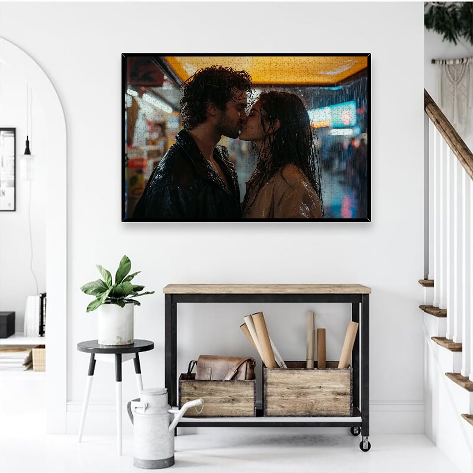 Puzzle Personalizzato con Foto 1000/1500/2000/3000/4000/5000 Pezzi, Crea il Tuo Puzzle Personalizzato con Foto, Idea Regalo con La Tua Foto Preferita, per Gioco Adulto/Familiare, Amici, Regali, D-5