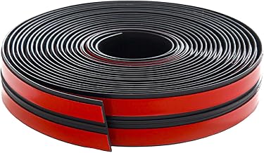 Universal Self Adhesive Rubber Seal, Windshield Seal, Rubber Sealing Strip for Car Windshield (4 m x 19 mm)