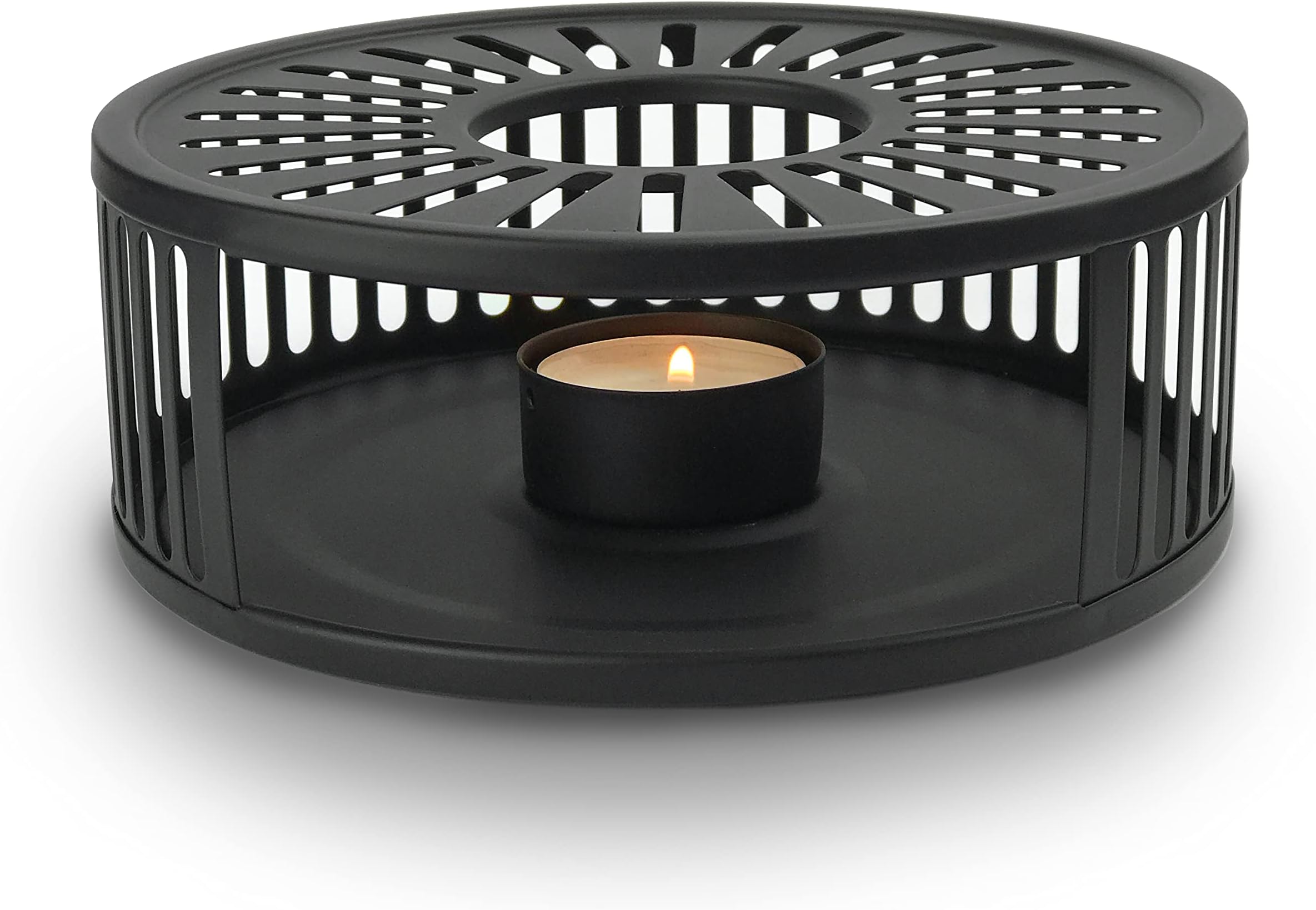 Teapot Warmer Made of Stainless Steel with Tea Light Holder - Tea Warmer Suitable for All Teapots - Stable Does not Rattle