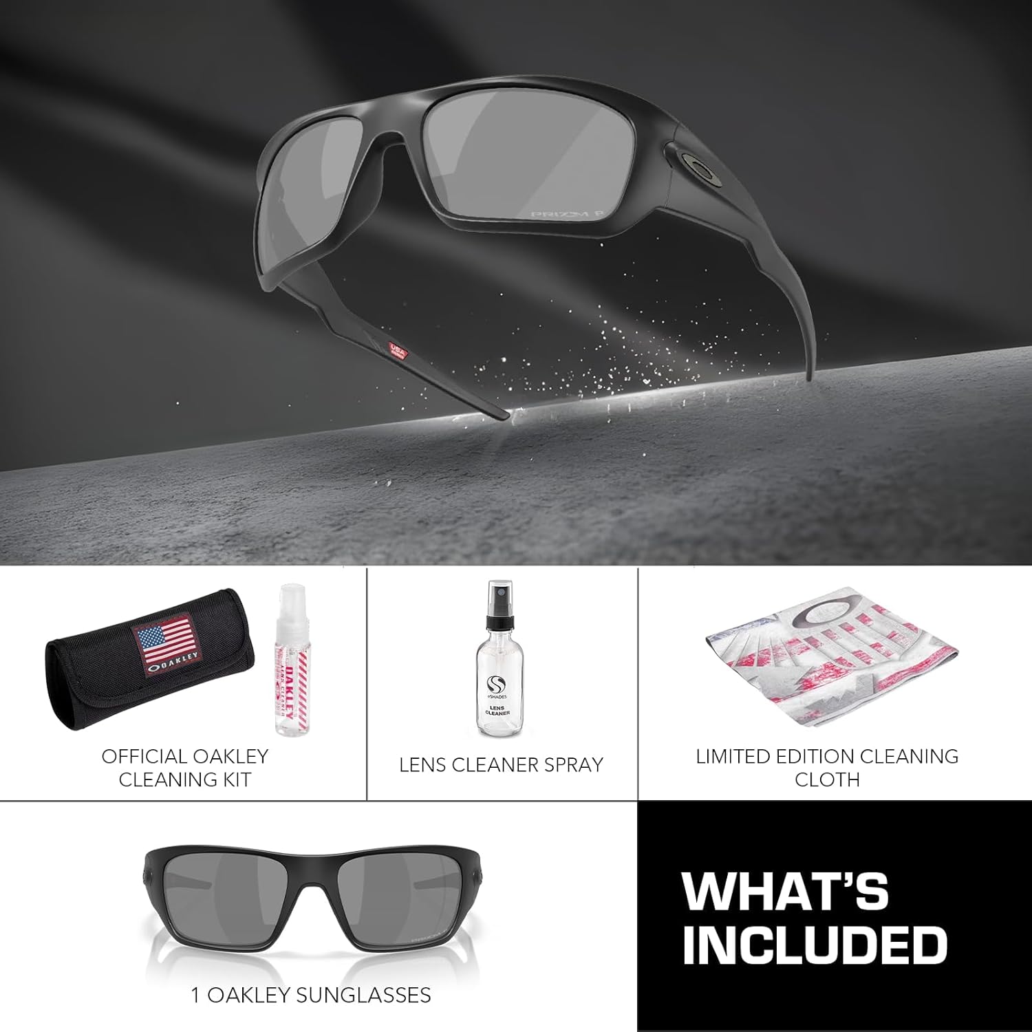 Oakley MASSETER OO9486 Rectangle Shape Sunglasses With Official Eyewear Kit