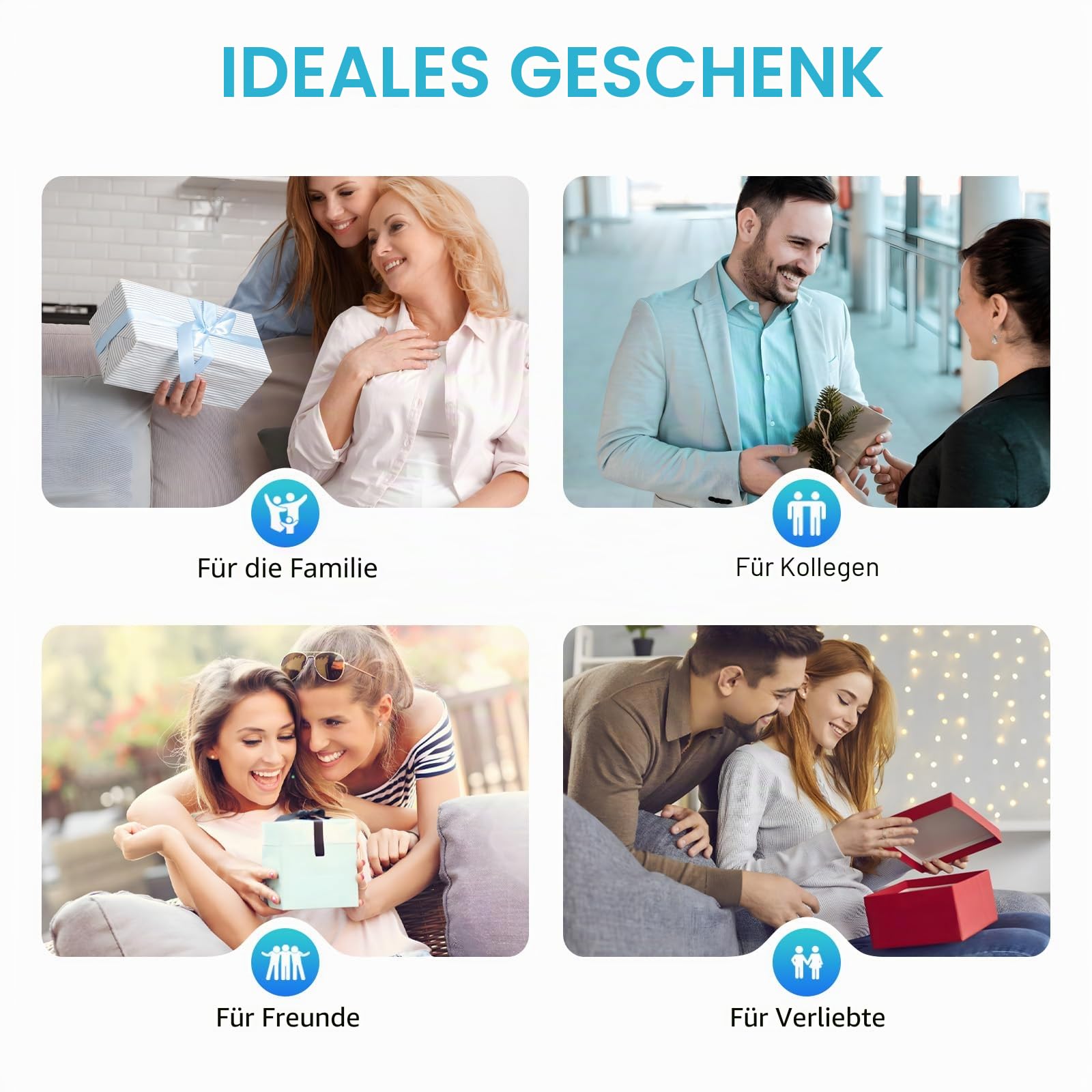 Automatischer Sensor Wasserhahn Infrarot Sensor Wasserhahn Messing badarmaturen Waschtischarmatur Automatik Waschbecken Armatur für Schulen, Hotels (Nur Kaltes Wasser)